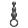ToyJoy Buttocks The Stuffer 3 Balls Metallic Silicone Plug
