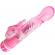 Baile Vibrators Multispeed Vibrator With Clit Stimulator Pink
