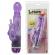 Baile Vibrators Multispeed Vibrator With Clit Stimulator Purple