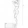 Passion Woman BS034 Bodystocking White One Size
