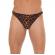Mens Leopard Print G-String