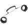 Fetish Submissive Cuffs  With Puller