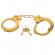 Fetish Fantasy Gold Metal Cuffs