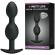 Pretty Love Bottom - Silicone Anal Balls  12.5 CM - Black