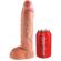 King Cock 25.5 CM Hollow Strap-On Suspender System Flesh