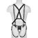 King Cock 25.5 CM Hollow Strap-On Suspender System Flesh