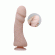 The Big Penis Realistic Dildo Flesh 23.5 CM