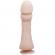 The Big Penis Realistic and Vibrating Dildo Flesh 23.5 CM
