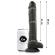 Cock Miller Silicone Density  Cocksil Musta 24 CM