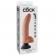 King Cock 23 CM Vibraattori Kiveksillä Flesh