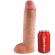 King Cock 28 CM Hollow Strap-On Suspender System - Flesh