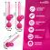 Moressa Osian Set Premium Silicone  Pink