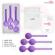 Moressa Osian Set Premium Silicone  Purple
