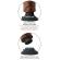 King Cock 17.78 CM Vibrating Cock Brown
