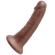 King Cock 6\" Cock Brown 15.2 CM