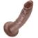 King Cock 7\" Cock Black 17,8 CM