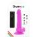 Diversia Flexible Vibrating Dildo 18 CM - Purple