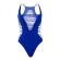 Leg Avenue Racerback Thong Bodysuit One Size - Blue