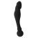 Black&silver - Karl G-pisteen Stimuloiva Dildo 18 CM