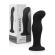 Black&silver - Sean Anal Plug Premium Silicone Black