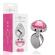 Intense - Metal Aluminum Anal Plug Heart Pink Size S