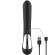 Black&silver - Jamie Stimulating Vibe Silicone Rechargeable Black