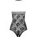Passion - BS094 Bodystocking Musta One Size
