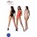 Passion - BS094 Bodystocking Musta One Size