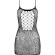 Passion - BS096 Bodystocking Musta Yksi Koko