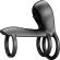 Pretty Love - Jammy Penis Sling 12 Vibrating and Licking Settings Rechargeable Silicone