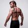 Fetish Submissive Attitude - Chest Harness With Collar Adjustable Eco Leather Men