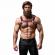 Fetish Submissive Attitude - Bulldog Chest Harness Eco Leather BLACK/RED Men