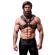 Fetish Submissive Attitude - Crossed Chest Harness With Rivets Eco Leather Men