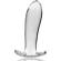 Nebula Series By Ibiza™ - Model 5 Anal Plug Borosilicate Glass 12.5 X 3.5 CM Clear
