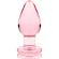 Nebula Series By Ibiza™ - Model 3 Anal Plug Borosilicate Glass 11 X 5 CM Pink