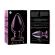 Nebula Series By Ibiza™ - Model 3 Anal Plug Borosilicate Glass 11 X 5 CM Pink