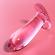 Nebula Series By Ibiza™ - Model 5 Anal Plug Borosilicate Glass 12.5 X 3.5 CM Pink