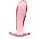 Nebula Series By Ibiza™ - Model 5 Anal Plug Borosilicate Glass 12.5 X 3.5 CM Pink