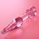 Nebula Series By Ibiza™ - Model 7 Anal Plug Borosilicate Glass 13.5 X 3 CM Pink