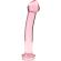 Nebula Series By Ibiza - Model 11 Dildo Borosilicate Glass 16 X 3 CM Pink