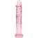 Nebula Series By Ibiza - Model 12 Dildo Borosilicate Glass 17 X 3.5 CM Pink