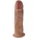 King Cock - Realistic Penis 24 CM Caramel