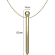 Ibiza™ - Clit Pocket Stimulator (necklace) Usb Charger 12 Vibration Modes Golden 12,2 X 1,5