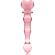 Nebula Series By Ibiza™ - Model 21 Dildo Borosilicate Glass 20.5 X 3.5 CM Pink