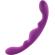 Alive - Luna Dildo Double Penetration Violet Silicone 25 CM