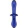 Satisfyer - Double Crystal Dildo Blue