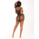 Leg Avenue - T-paita & Housut Setti Twist Net Musta