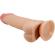 Pretty Love - Sliding Skin Series Realistic Dildo With Sliding Skin Suction Cup 19.4 CM