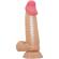 Pretty Love - Sliding Skin Series Realistic Dildo With Sliding Skin Suction Cup 19.4 CM