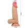 Pretty Love - Sliding Skin Series Realistic Dildo With Sliding Skin Suction Cup 19.4 CM